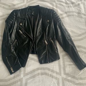 H&M Faux Leather Jacket